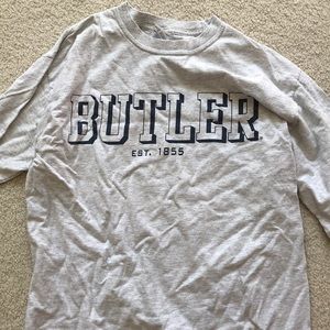 Light Gray Butler Long Sleeve T